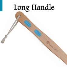 best long handle wooden back scrubber for shower